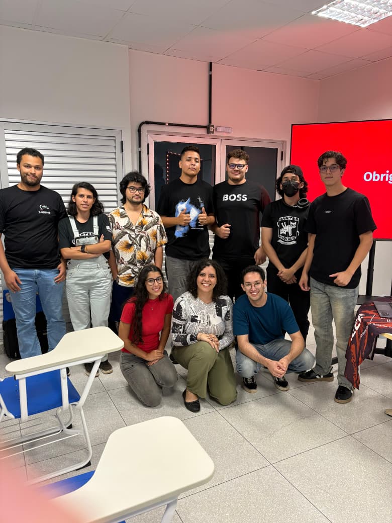 Foto da equipe de combate
